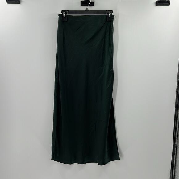 Madewell Dresses & Skirts - Madewell Women's Solana Slip Maxi Skirt - Green - 0 - New with tags